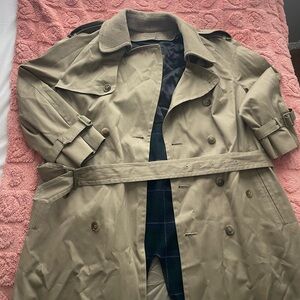 Classic Tan Trench Coat